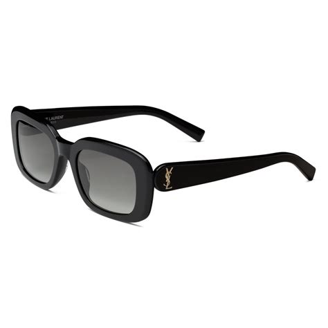 ysl slm130|SL M130 rectangular sunglasses in black .